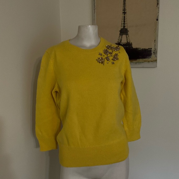 Talbots Sweaters - Talbots Yellow Jewel Spring Sweater MP
